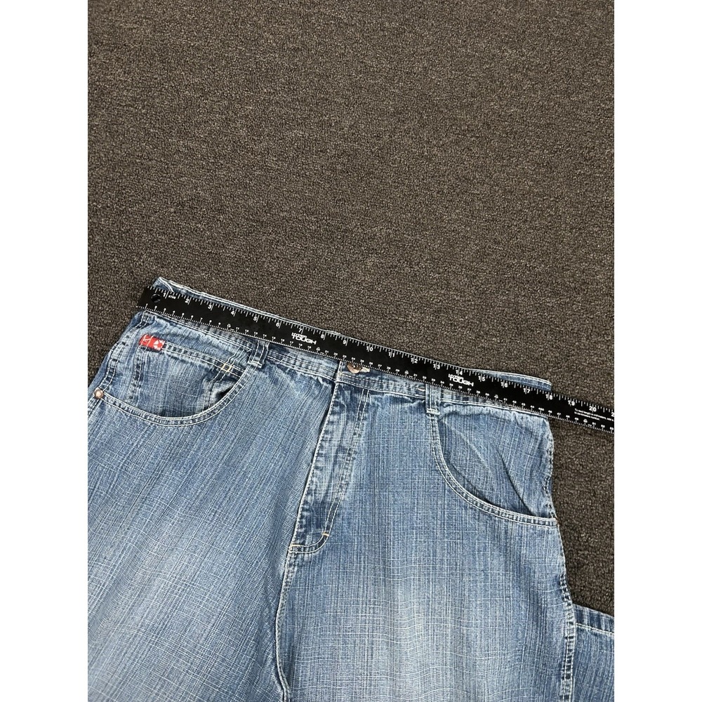 Vintage Southpole Baggy Jeans Mens 38 (Fits 36x32) Blue Hip Hop Y2K Wide Leg - Picture 6 of 9